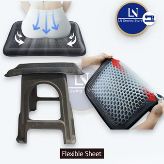Breathable Honeycomb Seat Cushion – Flexible Support Sheet