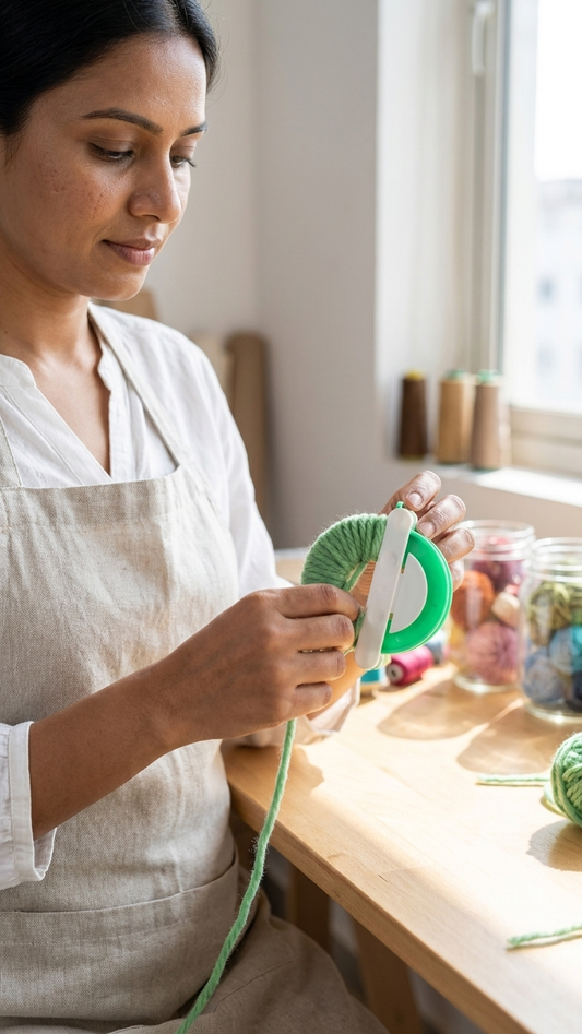 Pom Pom Maker Tool Set