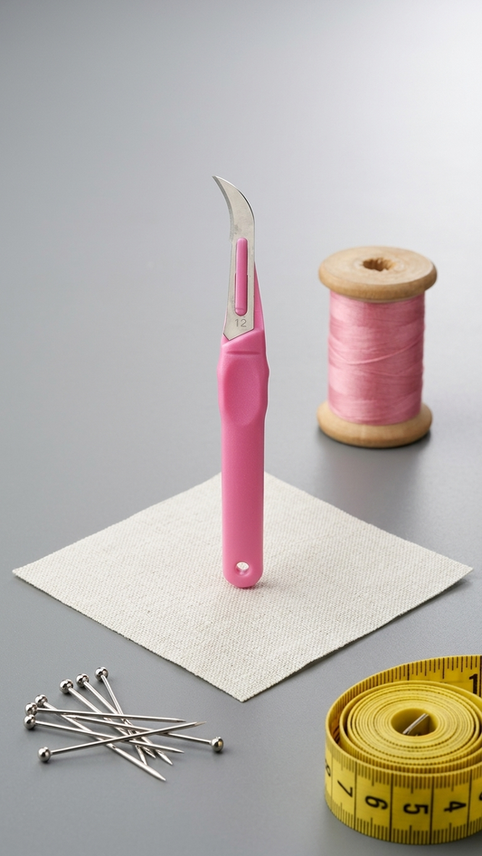 Ergonomic Sewing Seam Ripper – Sharp Stitch Remover Tool with Safety Cap