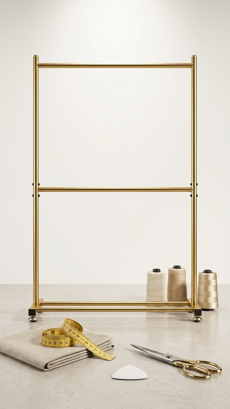 Double-Layer Coat Rack