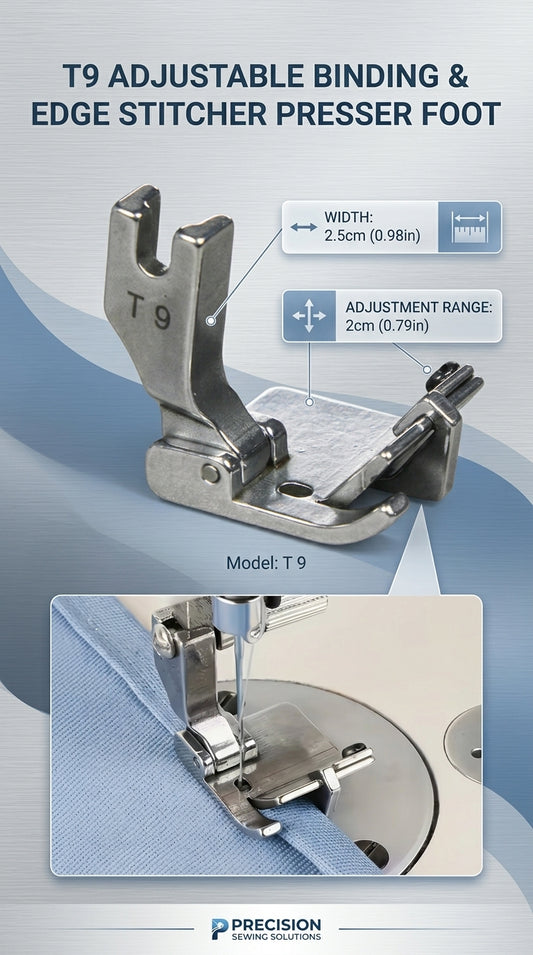 T9 Presser Foot for Canvas / Fabric / Leather