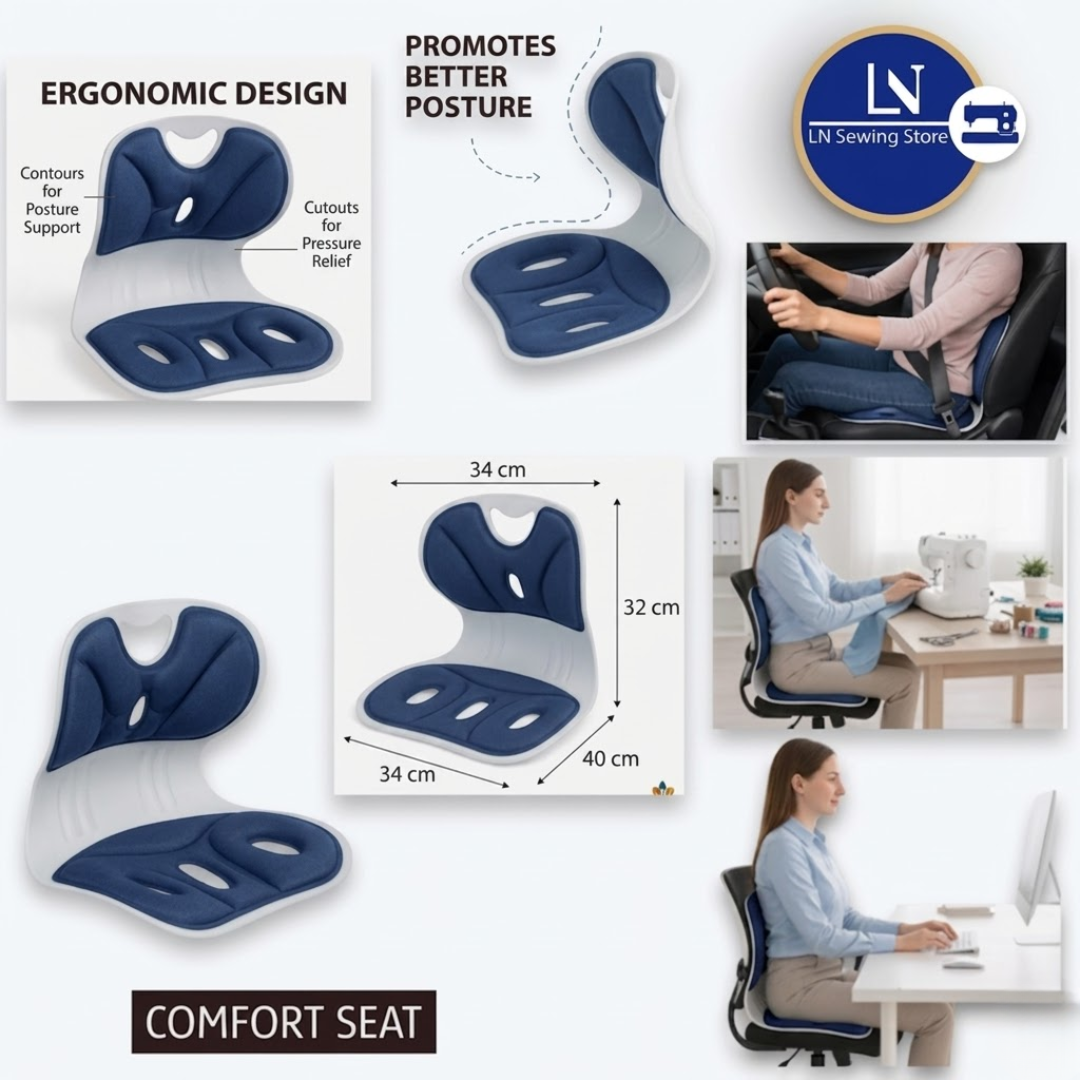 Comfort Seat – Ergonomic Back Support Cushion