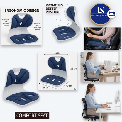 Comfort Seat – Ergonomic Back Support Cushion