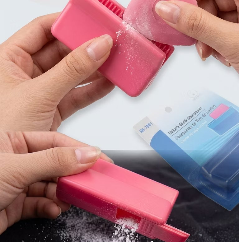 Tailor’s Chalk Sharpener – Compact Fabric Chalk Shaping Tool