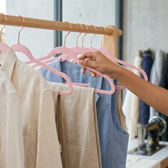 Premium Velvet Clothes Hangers (PACK OF 5 PIS)