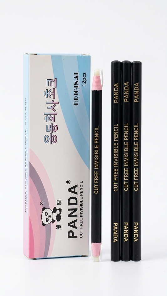 PANDA Cut-Free Marking Pencil for Fabric Use [PEN OF 12]