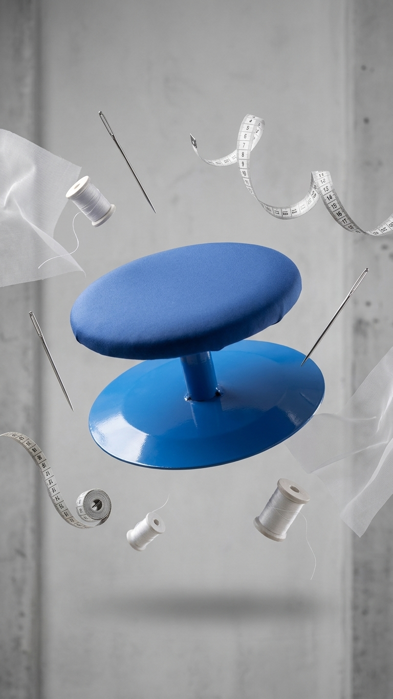 Professional Ironing Stool Set