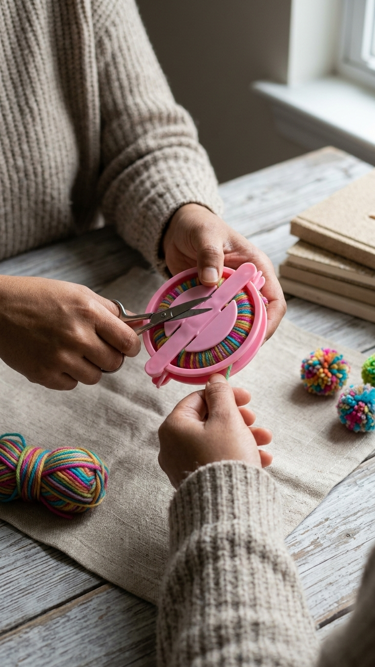 Pom Pom Maker Tool Set
