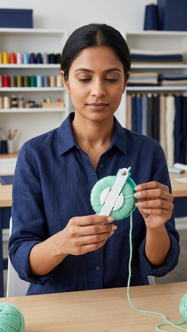 Pom Pom Maker Tool Set