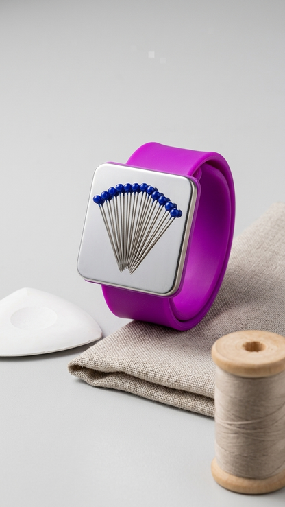 Adjustable Magnetic Wristband – Sewing Pin Holder Bracelet