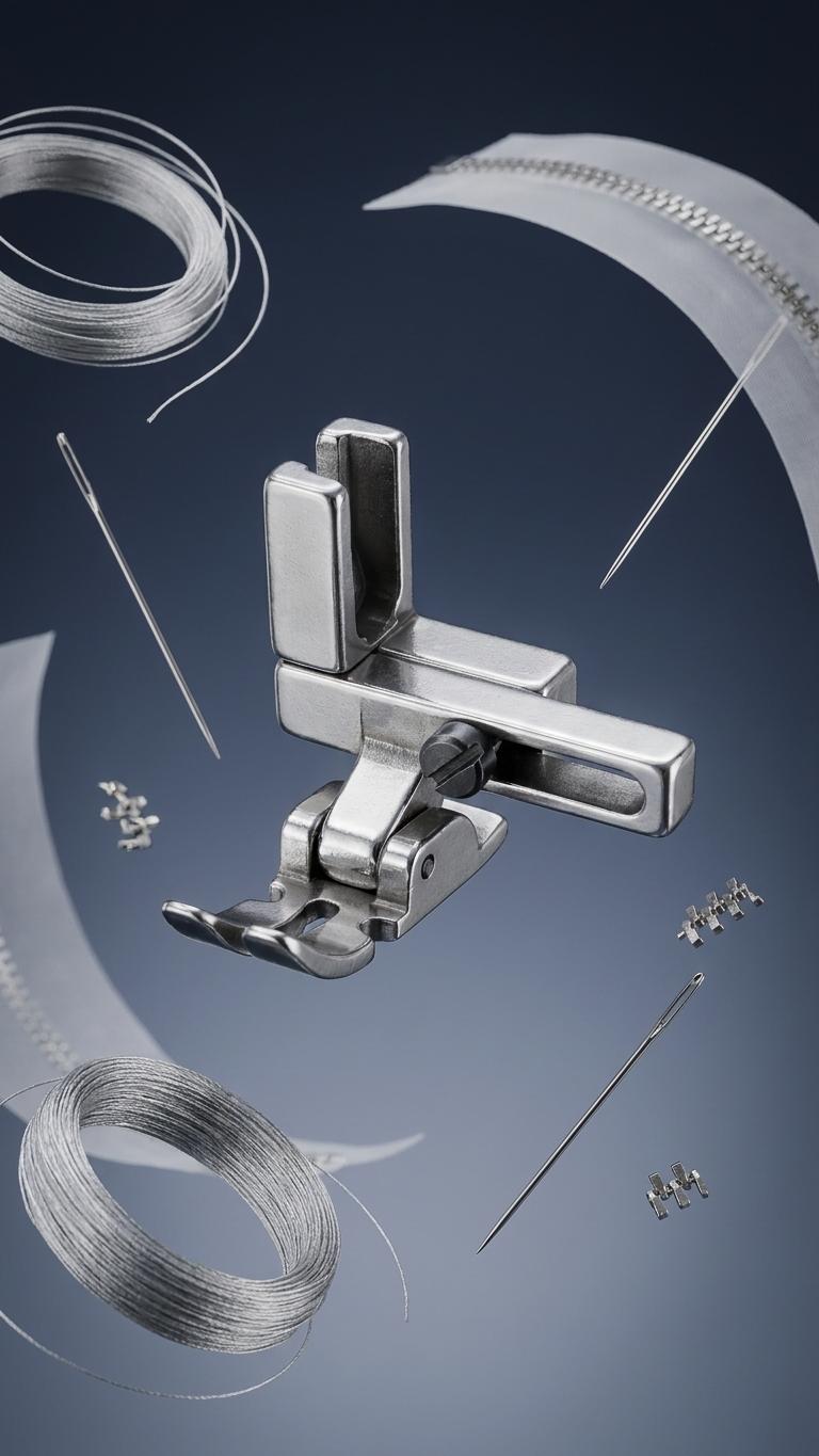 T9 Invisible Zipper Presser Foot