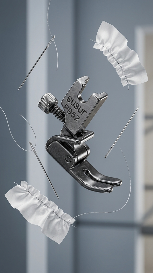 Gathering Presser Foot – Adjustable