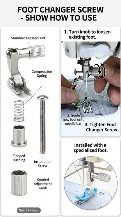 Quick Install Presser Foot