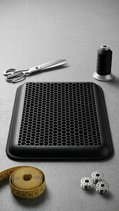 Breathable Honeycomb Seat Cushion – Flexible Support Sheet