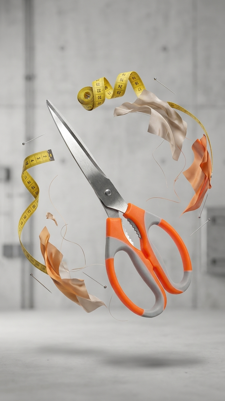 Plastic Handle Scissors