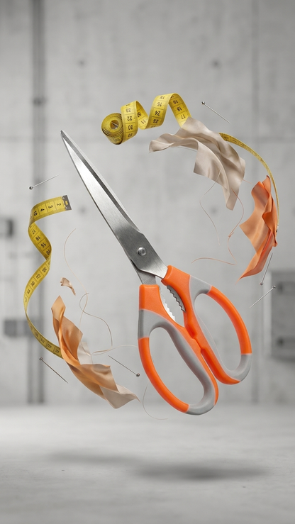 Plastic Handle Scissors