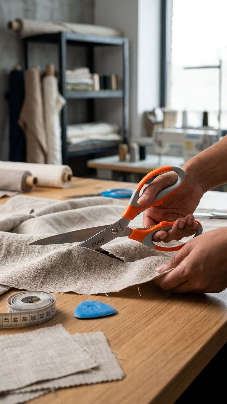 Plastic Handle Scissors
