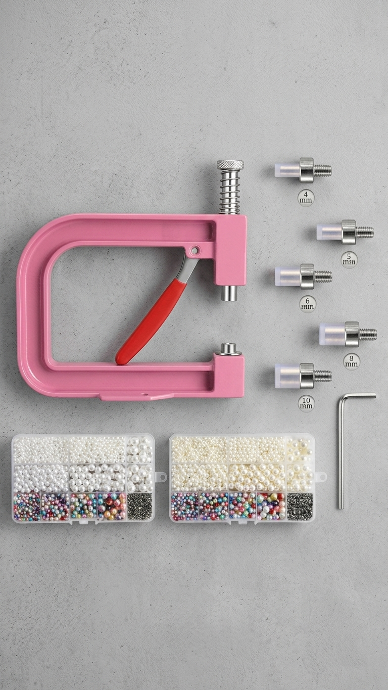 Pearl Stainless Steel Machine Set