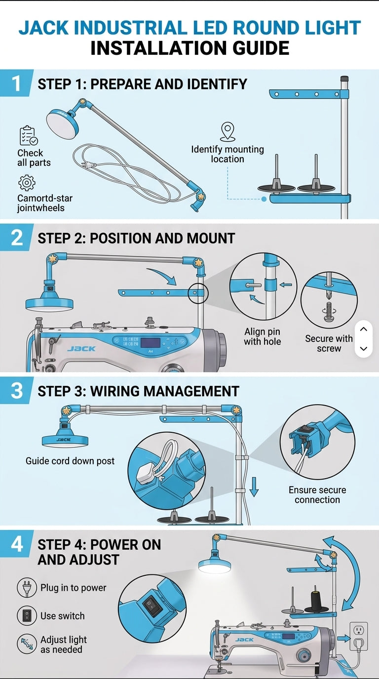 Industrial Sewing Machine Lamp