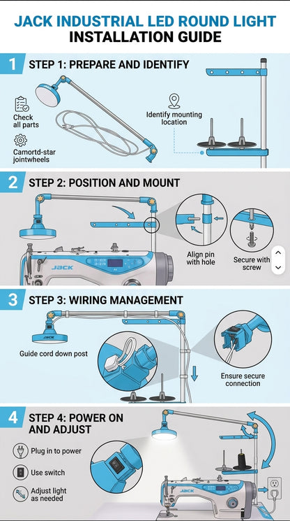 Industrial Sewing Machine Lamp