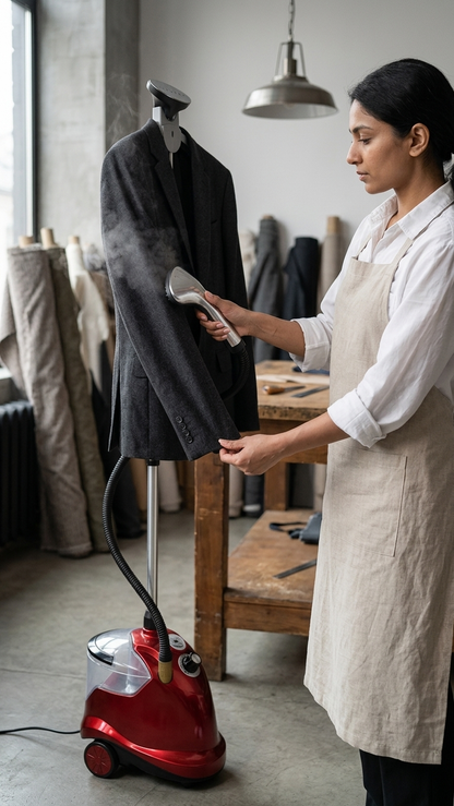 Standing Garment Steamer – Professional Vertical Steam Iron for Clothes