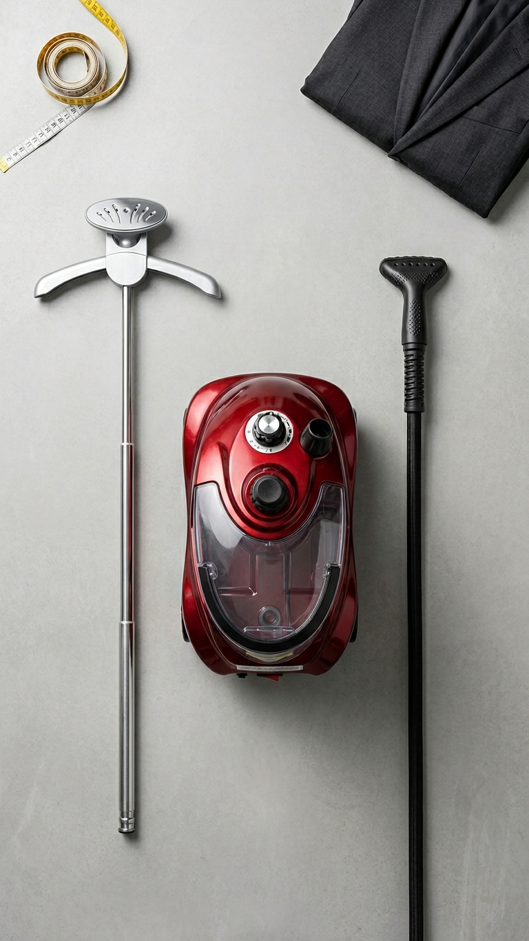 Standing Garment Steamer – Professional Vertical Steam Iron for Clothes