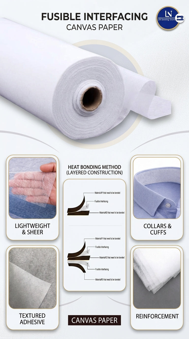 Canvas Paper Roll (Pack of 10 Meter)