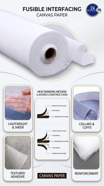 Canvas Paper Roll (Pack of 10 Meter)