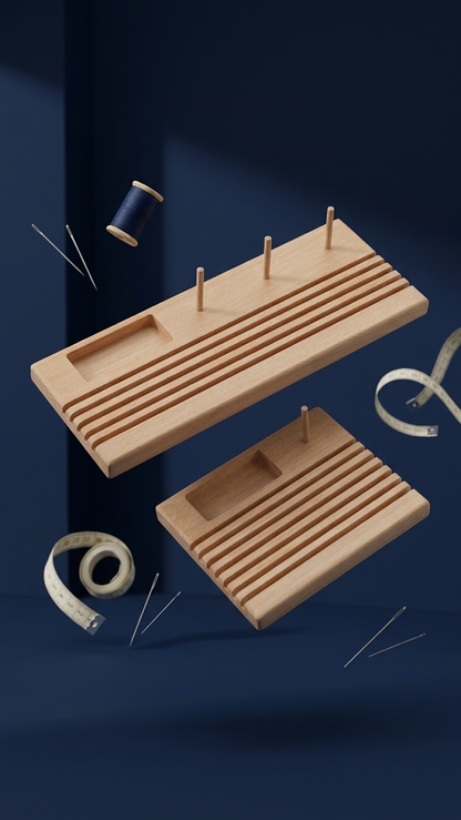 Wooden Quilting Ruler Rack