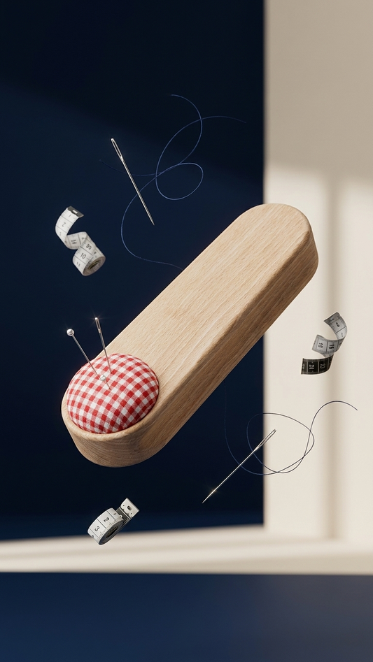 Tailor’s Clapper with Pin Cushion