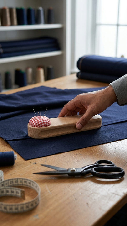 Tailor’s Clapper with Pin Cushion