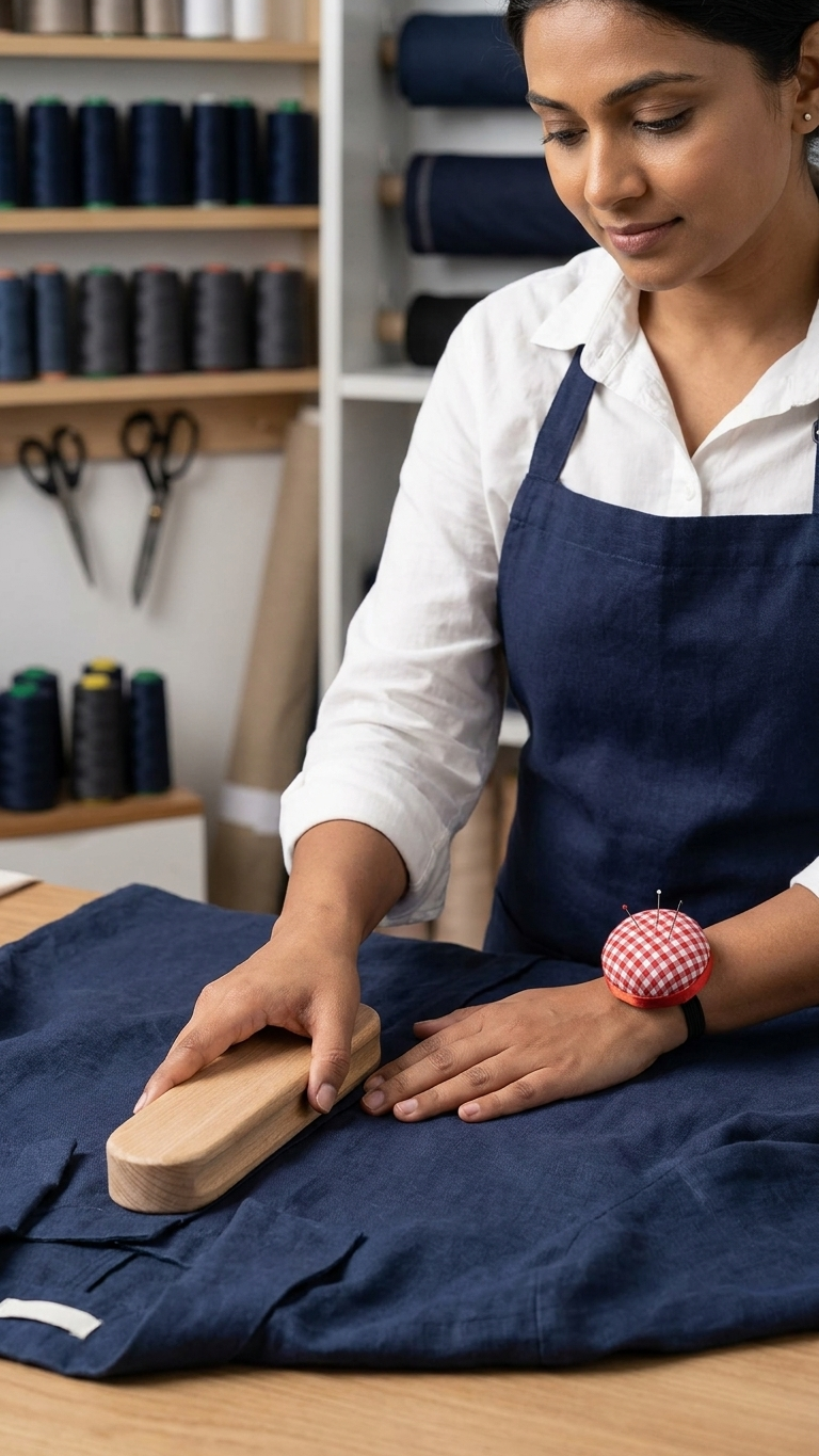 Tailor’s Clapper with Pin Cushion