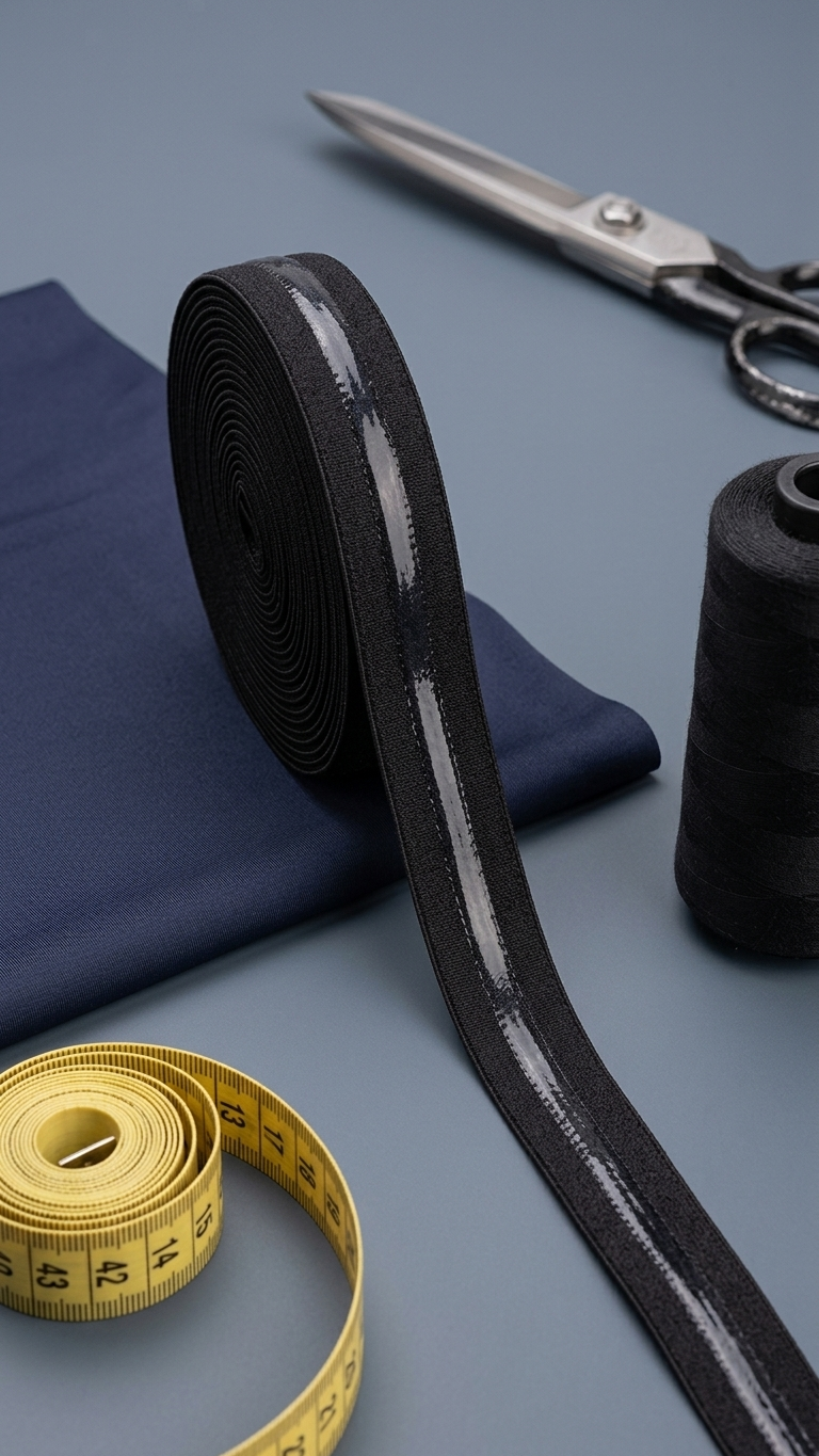 Silicone Backed Gripper Elastic [5M]