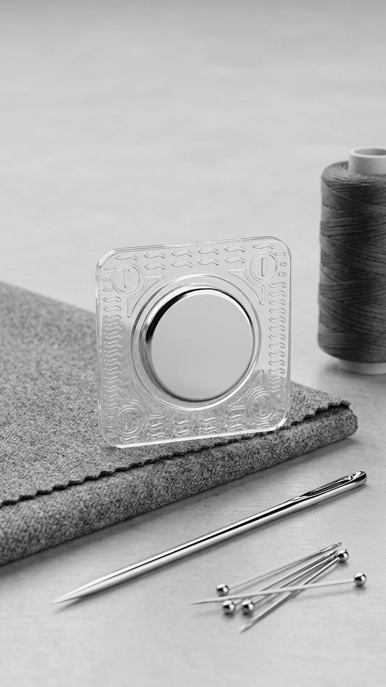 Hidden Magnetic Snap Magnet Button