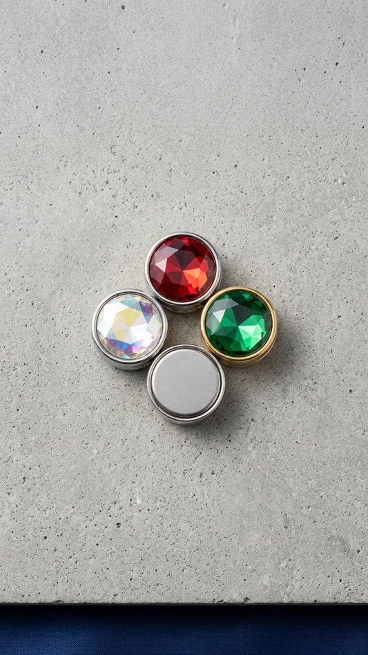 Magnetic Stone Magnet Button