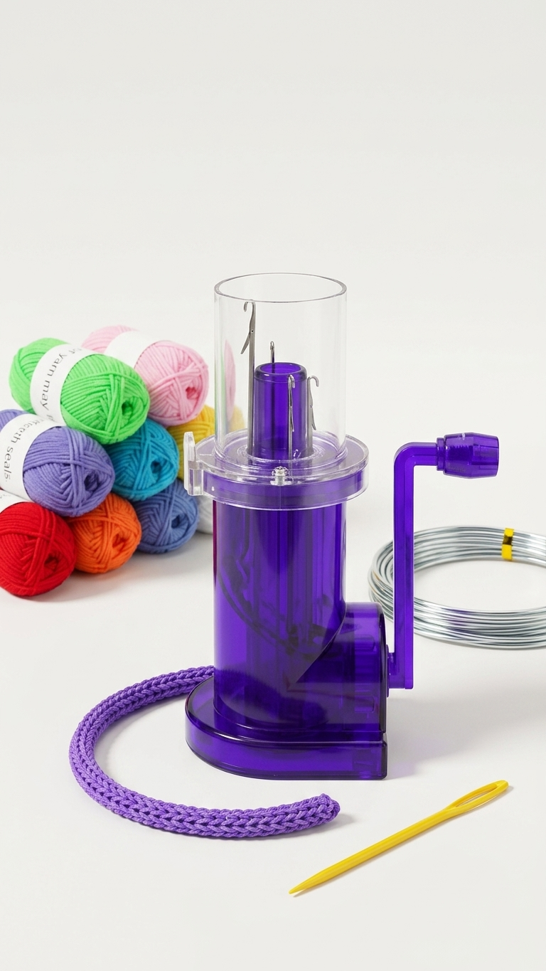Easy Hand-Cranked Knitter