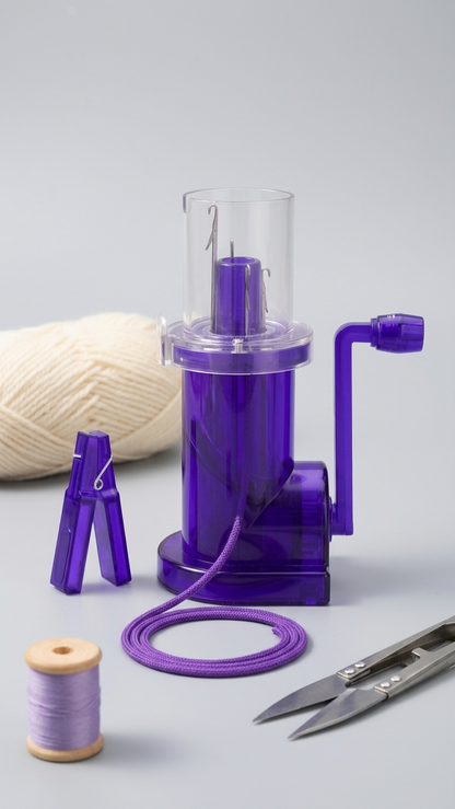 Easy Hand-Cranked Knitter