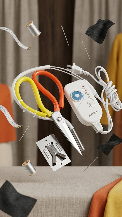Electric Hot Scissors Thread Trimmer