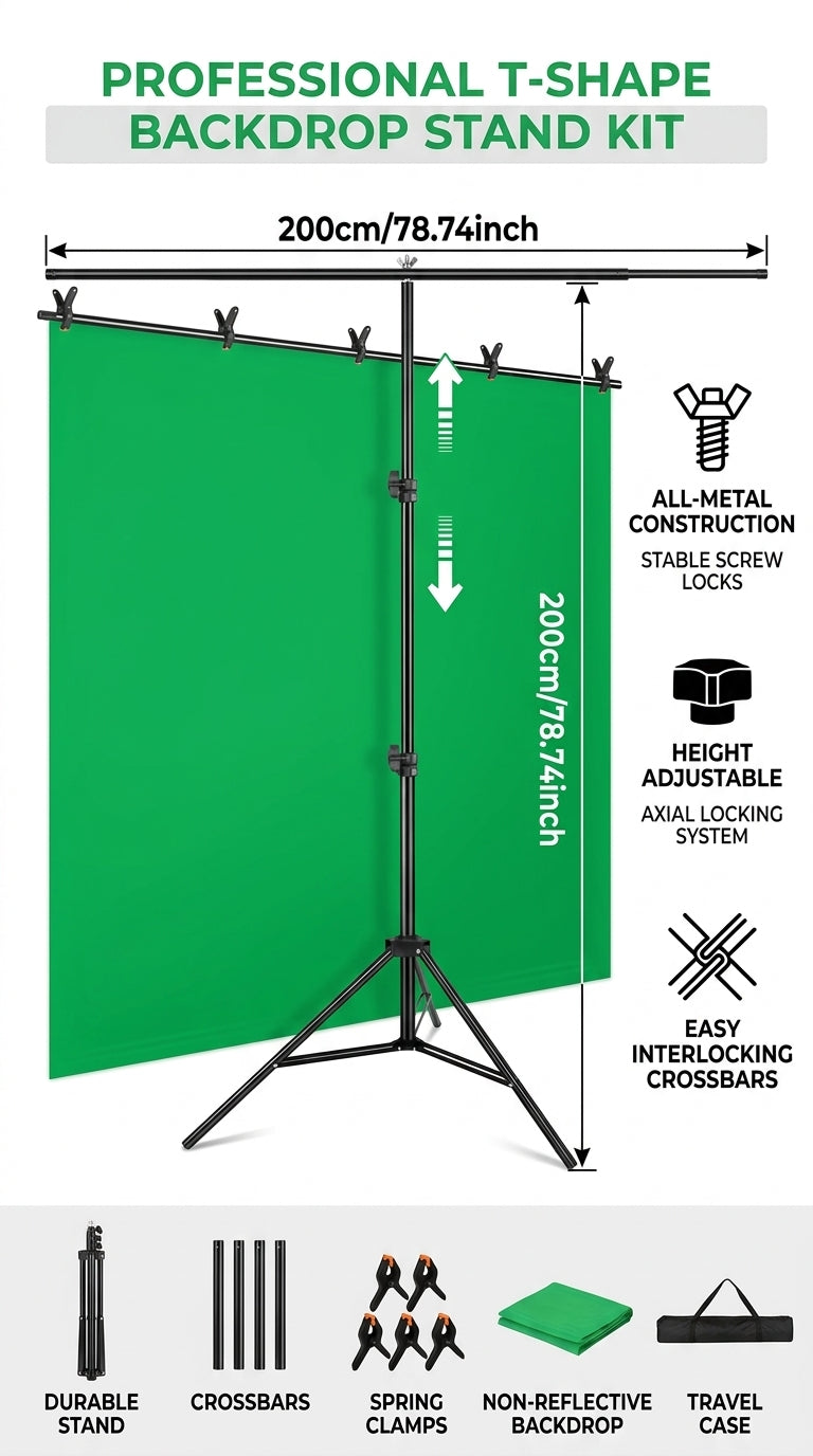 Professional Photography Stand Kit