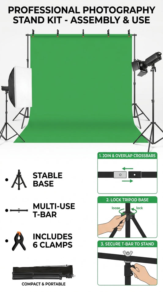Professional Photography Stand Kit