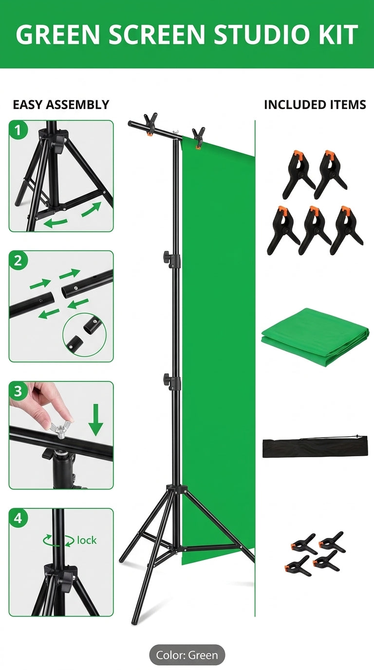 Professional Photography Stand Kit