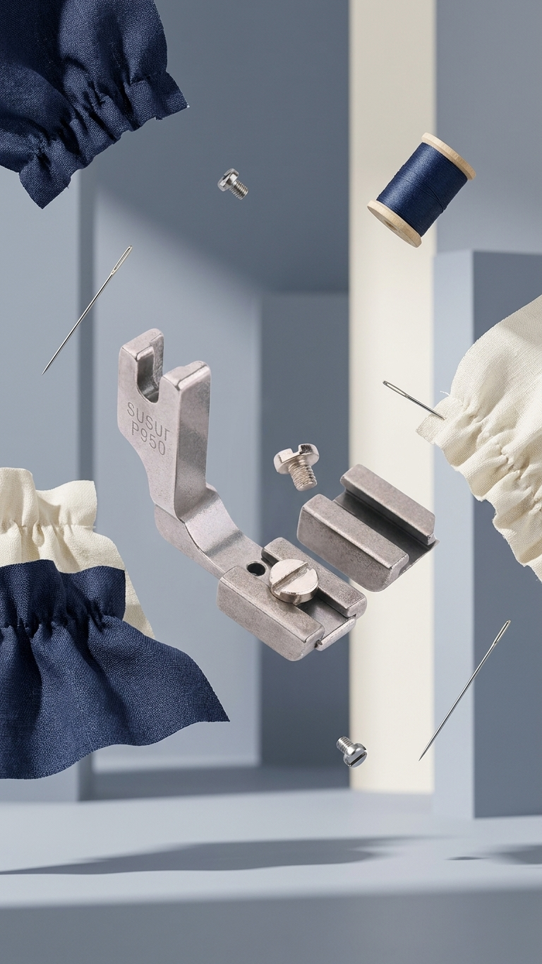 P950 Folding Gathering Presser Foot