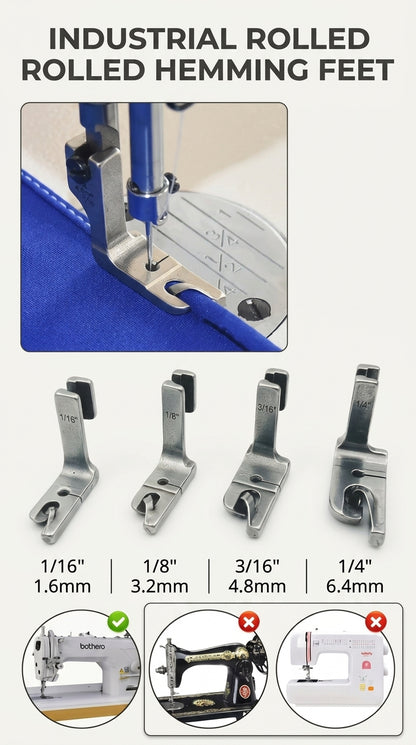 Rolled Hem Presser Foot