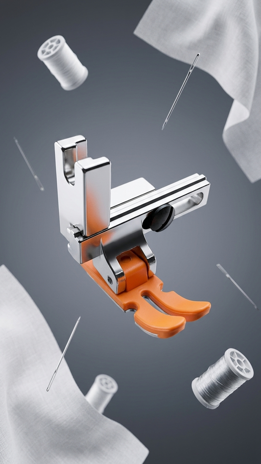 Plastic Bottom Invisible Zipper Presser Foot