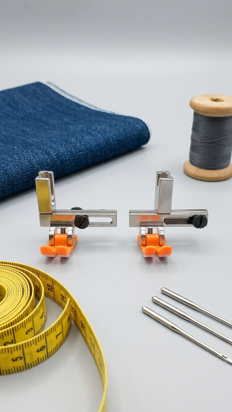 Plastic Bottom Invisible Zipper Presser Foot