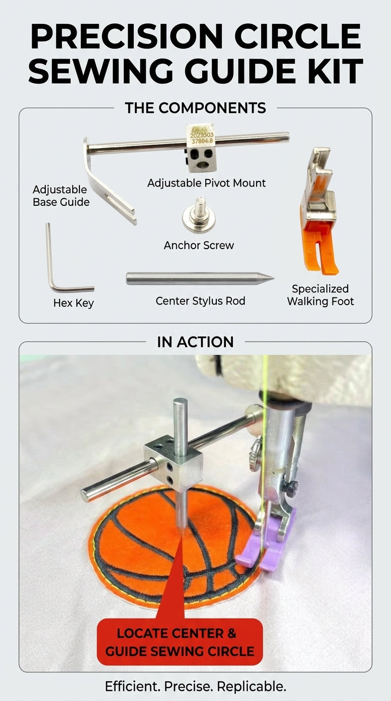 Rotary Marker Attachment Sewing