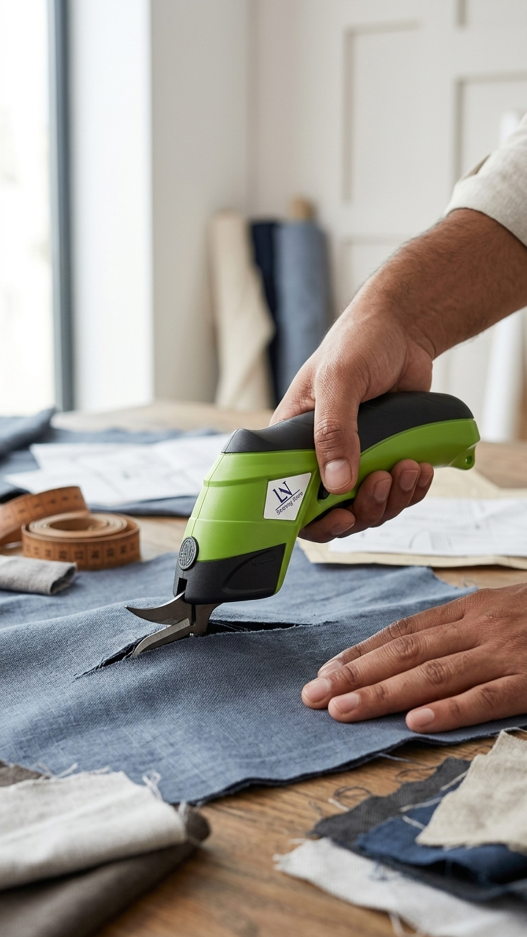LN Electric Fabric Scissors