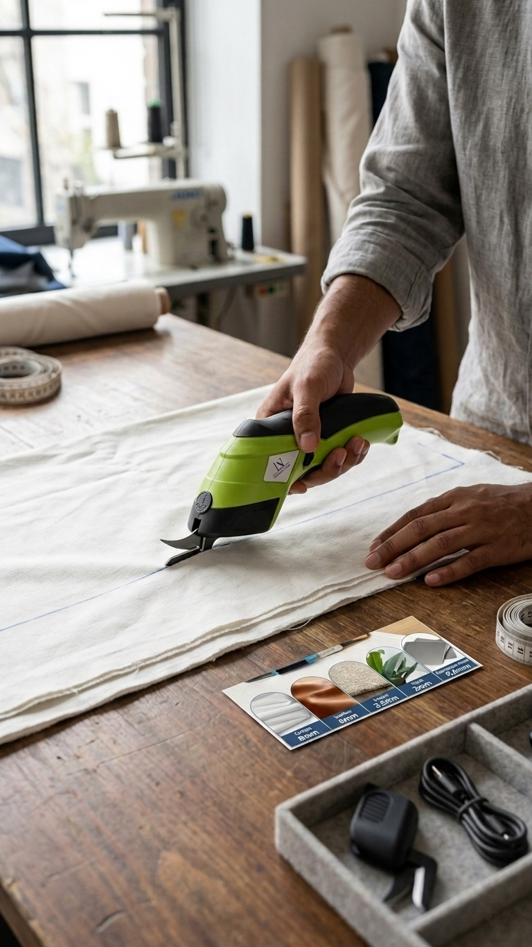 LN Electric Fabric Scissors