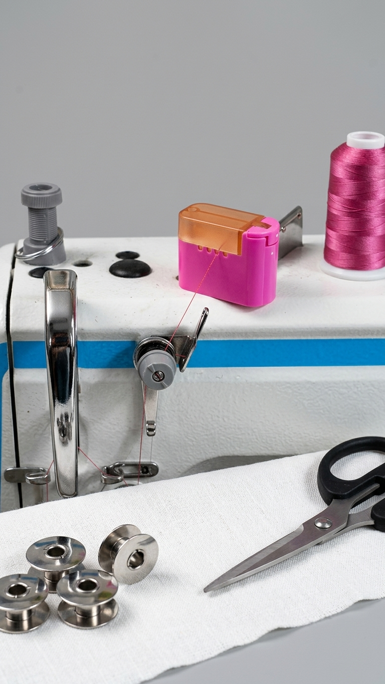 Sewing Machine Thread Guide Oil Box