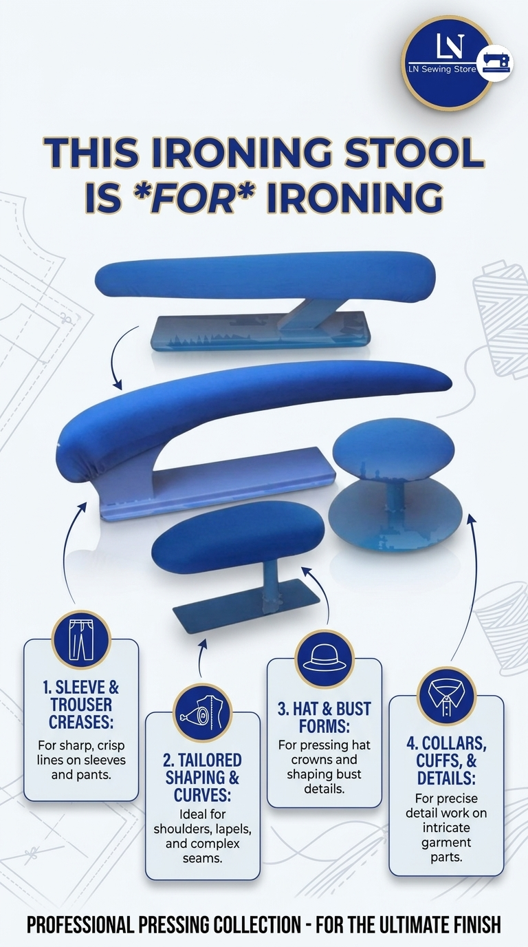 Professional Ironing Stool Set